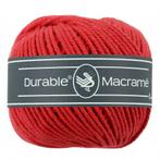 Durable Macramé - 316 red - Katoen Garen, Hobby en Vrije tijd, Breien en Haken, Ophalen of Verzenden, Nieuw