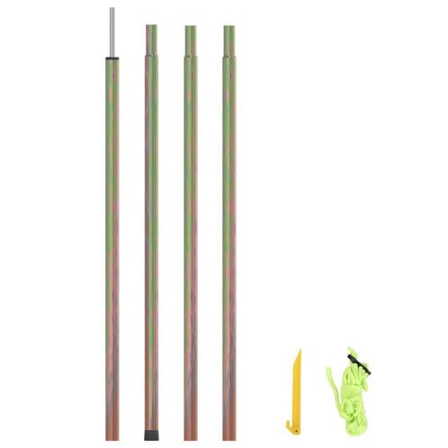 vidaXL Zonneschermpaal 250 cm gegalvaniseerd staal, Caravans en Kamperen, Kampeeraccessoires, Nieuw, Verzenden