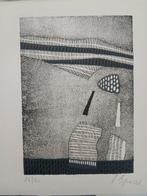 Lojze Spacal (1907-2000) - Spazio poetico x3, Antiek en Kunst