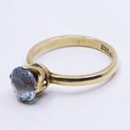 Ring - 18 karaat Geel goud - 1.26ct. tw. Aquamarijn -, Nieuw