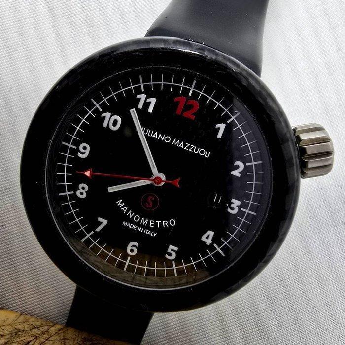 Giuliano Mazzuoli - Manometro Sport Carbon Fiber - MSCF03 -, Sieraden, Tassen en Uiterlijk, Horloges | Heren