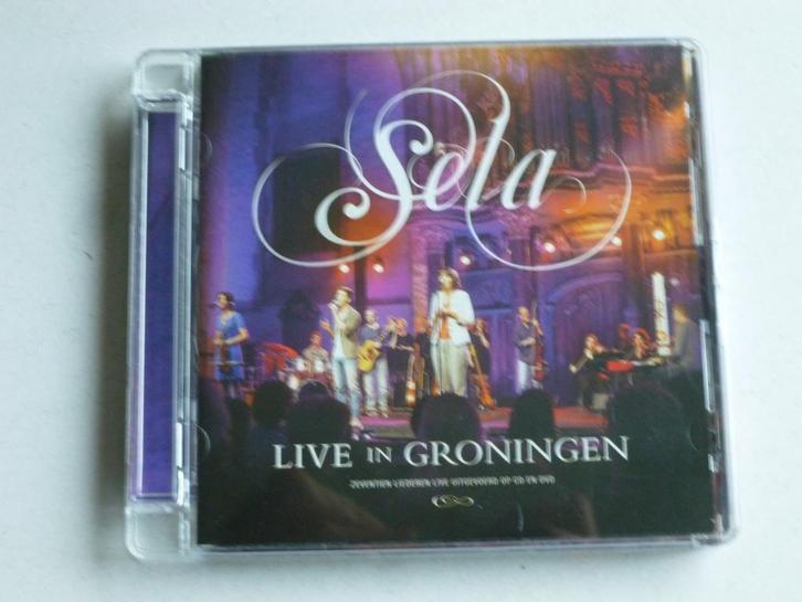 Sela - Live in Groningen ( CD + DVD), Cd's en Dvd's, Cd's | Religie en Gospel, Zo goed als nieuw, Verzenden