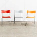 Set van 3 Campus Chairs door Johannes Foersom en Peter Hiort, Huis en Inrichting, Stoelen, Drie, Gebruikt, Ophalen, Hout