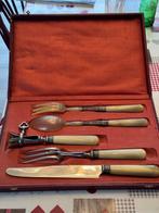 Eetservies - Hoorn, Verzilverd, Staal