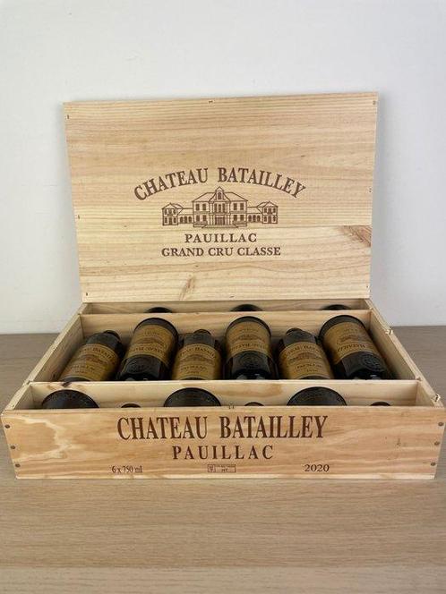 2020 Château Batailley - Bordeaux, Pauillac Grand Cru Classé, Verzamelen, Wijnen