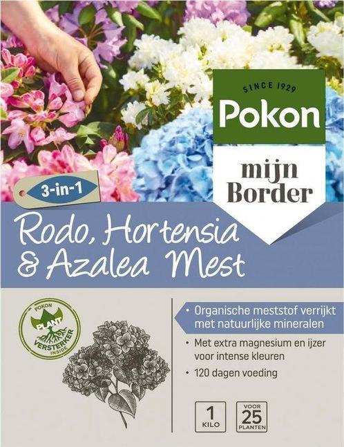 POKON HORTENSIA & AZALEA MEST 1KG (PLANT & ZORG), Tuin en Terras, Plantenvoeding, Nieuw, Ophalen of Verzenden