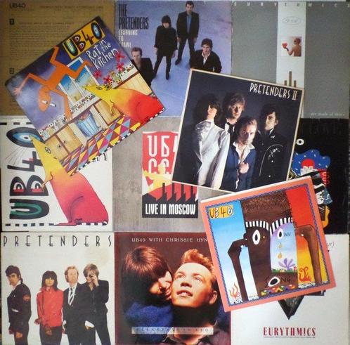 Pretenders, Eurythmics and UB 40 - Collection of 12 great, Cd's en Dvd's, Vinyl Singles