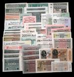 Duitsland. - 47 banknotes - Various Dates (Zonder