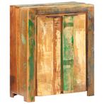 vidaXL Dressoir 59x33x75 cm massief gerecycled hout, Huis en Inrichting, Kasten | Dressoirs, Nieuw, Verzenden