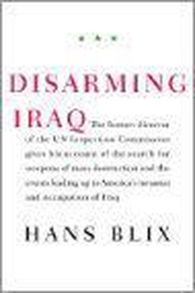 Disarming Iraq, Boeken, Overige Boeken, Ophalen of Verzenden