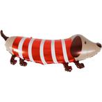 Hond Helium Ballon Leeg 88cm, Verzenden, Nieuw