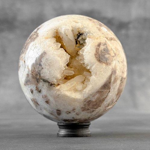 GEEN RESERVEPRIJS - Prachtig paar Kristalkwartsbollen en, Antiek en Kunst, Kunst | Designobjecten