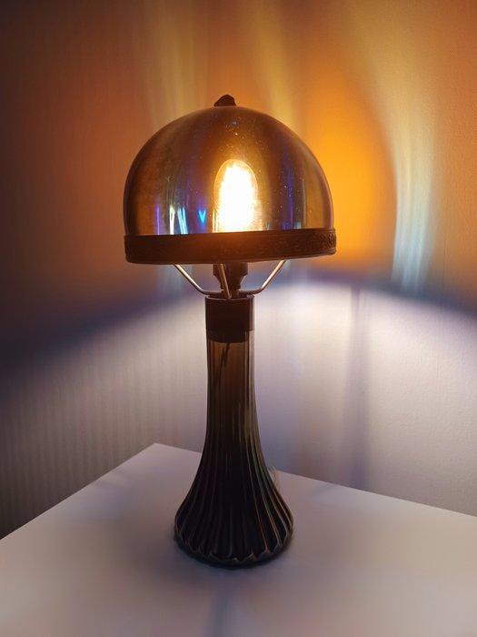 Tafellamp - Lyster glass, Antiek en Kunst, Curiosa en Brocante