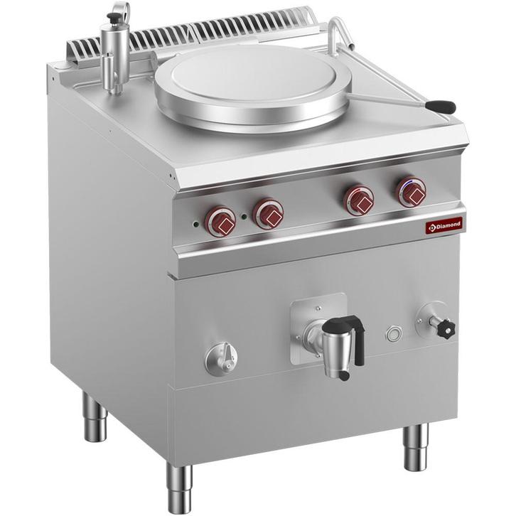 Ronde Elektrische Kookketel  50 Liter, Indirecte Verwarming, Zakelijke goederen, Horeca | Keukenapparatuur, Nieuw in verpakking