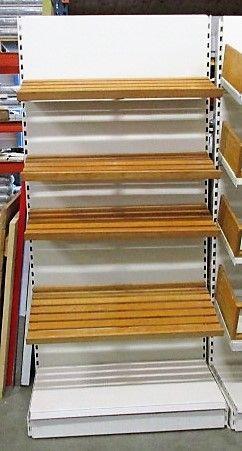 Broodstelling 100cm met 4 schappen+ bodem, Zakelijke goederen, Kantoor en Winkelinrichting | Winkel en Inventaris