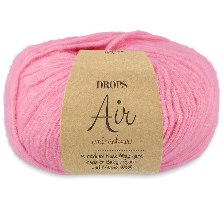 DROPS Air Uni Colour - 53 aardbeien ijs - Wol Garen, Hobby en Vrije tijd, Breien en Haken, Ophalen of Verzenden