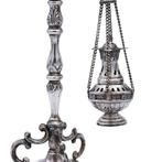 Wierookvat - Botafumeiro - .925 zilver, Antiek en Kunst, Antiek | Goud en Zilver