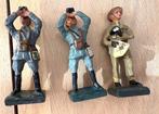 Durso - Figuur - 3x Soldat officier avec jumelle bon état, Nieuw