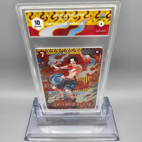 Mosaico: Portgas.D.Ace [SP] OP02-013 SR Graded card - Graad, Hobby en Vrije tijd, Verzamelkaartspellen | Overige