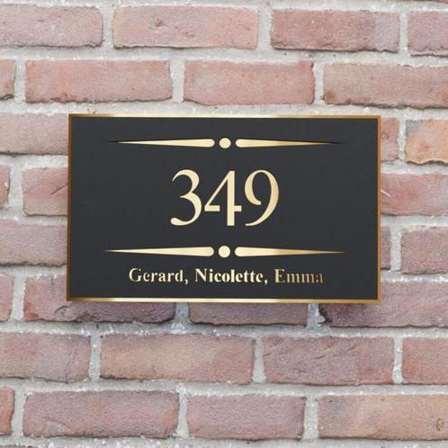 Naamborden en Adresborden, Huis en Inrichting, Woonaccessoires | Wanddecoraties, Nieuw, Verzenden