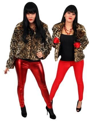 Korte Panterprint Bontjas Bruin 36-38 S M Fake Fur Jas Nepbo, Kleding | Dames, Carnavalskleding en Feestkleding, Kleding, Nieuw