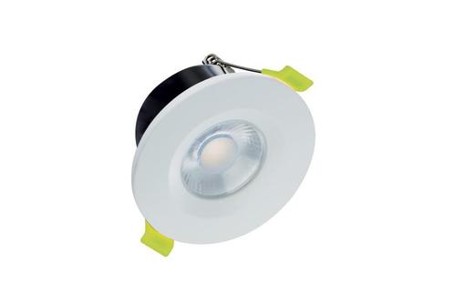 Brandwerende Led Inbouwspot IP65 Bologna - Wit - 6 Watt, Huis en Inrichting, Lampen | Spots, Verzenden