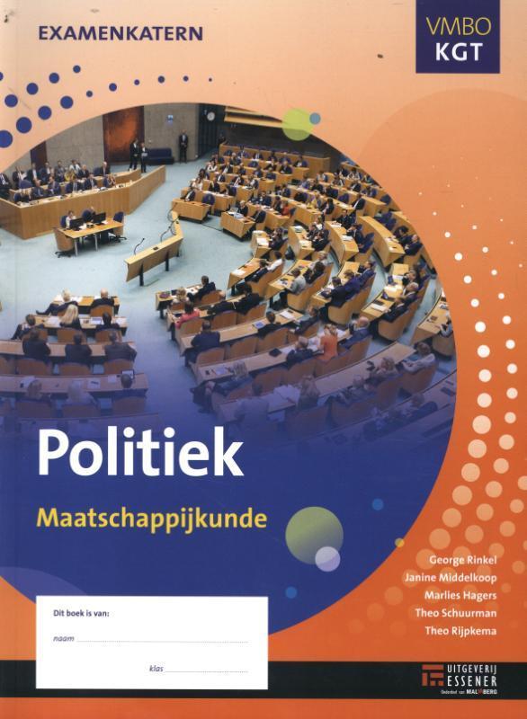 Politiek Maatschappijkunde VMBO kgt examenkate 9789086742868, Boeken, Studieboeken en Cursussen, Zo goed als nieuw, Verzenden