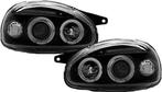 Koplampen Angel Eyes | Opel Corsa B 1993-2000 | zwart, Verzenden, Nieuw, Opel