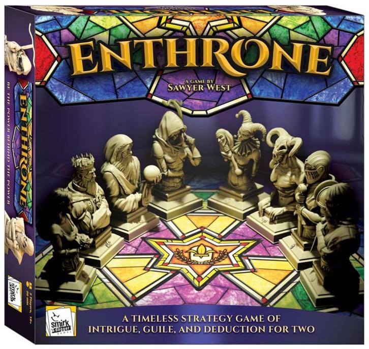 Enthrone - Board game | Smirk & Laughter Games -, Hobby en Vrije tijd, Gezelschapsspellen | Bordspellen, Nieuw, Verzenden