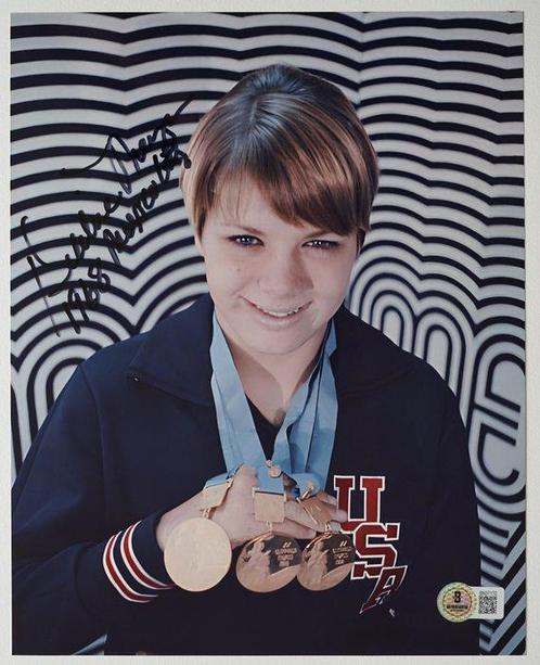 Olympische Spelen - Debbie Meyer - Foto, Verzamelen, Overige Verzamelen