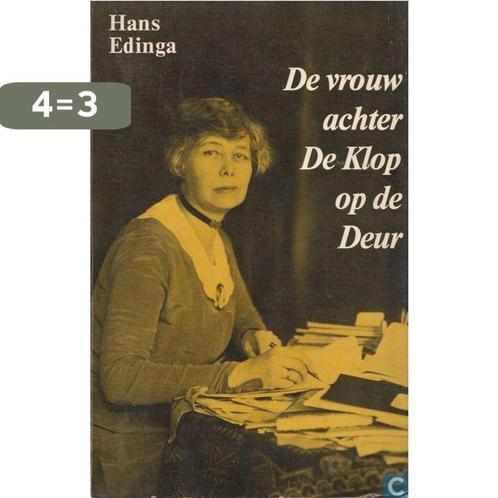 Vrouw achter de klop op de deur 9789061240020 Edinga, Boeken, Overige Boeken, Gelezen, Verzenden