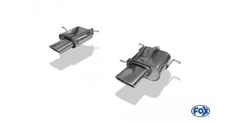 FOX Maserati 3200GT einddemper rechts/links - 150x70 type 53, Auto-onderdelen, Uitlaatsystemen, Nieuw, Verzenden