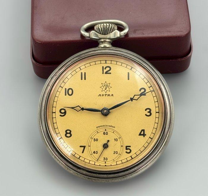 Junghans - Astra Taschenuhr Handaufzug 38/2 Werk, Sieraden, Tassen en Uiterlijk, Horloges | Heren