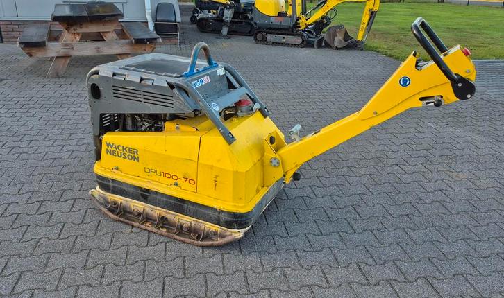 Trilplaat Wacker Neuson DPU100-70, Zakelijke goederen, Machines en Bouw | Overig, Ophalen