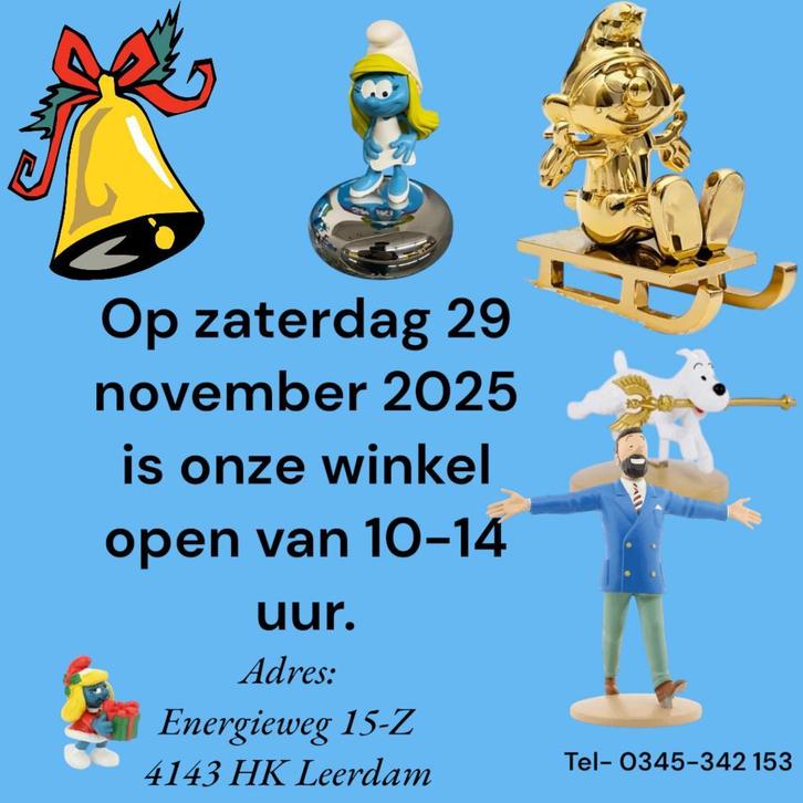 Heel veel Schleich smurfen en smurfen merchandise, Verzamelen, Stripfiguren, Beeldje of Figuurtje, Nieuw, Overige figuren, Ophalen