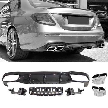 Geschikt voor Mercedes W213 E-Klasse pre-facelift diffuser + beschikbaar voor biedingen