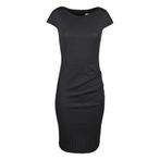 Verysimple • zwarte jurk met witte v-tjes • XS (IT40), Kleding | Dames, Jurken, Nieuw, Verysimple, Maat 34 (XS) of kleiner, Zwart