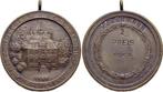Bronze-medaille 1958 Schuetzenmedaille Cuxhaven, Stadt, Postzegels en Munten, Penningen en Medailles, Verzenden