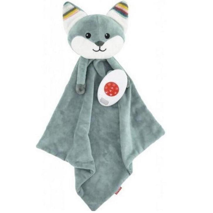 Felix de Vos knuffeldoekje met hartslaggeluid en huilsensor, Kinderen en Baby's, Speelgoed | Knuffels en Pluche, Nieuw, Ophalen of Verzenden