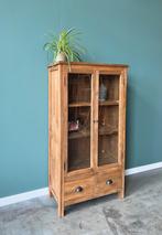 Teakhouten minibuffetkast - Voordelig en voorradig, Huis en Inrichting, 100 tot 150 cm, Teakhout, Nieuw, Landelijk