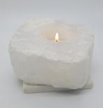 Bergkristal waxinelichthouder, Verzamelen, Ophalen of Verzenden