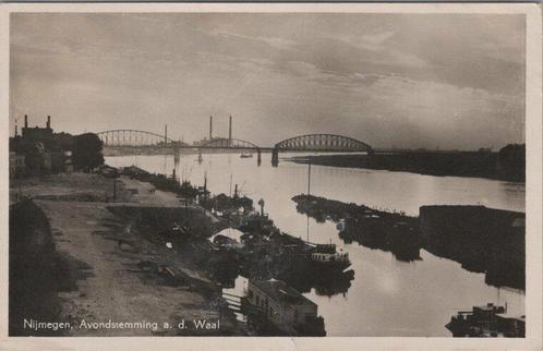 NIJMEGEN - Avondstemming a. d. Waal, Verzamelen, Ansichtkaarten | Nederland, Verzenden
