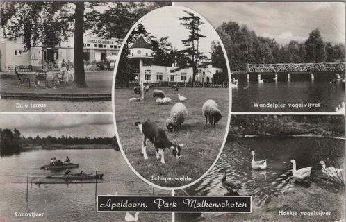 APELDOORN - Meerluik Park Malkenschoten, Verzamelen, Ansichtkaarten | Nederland, Verzenden