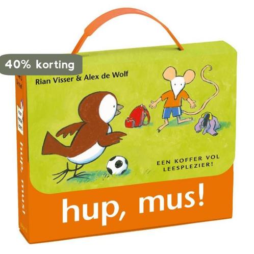 Mus aan de bal / Hup, Mus / 1 9789025761233 Rian Visser, Boeken, Kinderboeken | Jeugd | onder 10 jaar, Gelezen, Verzenden