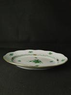 Herend - Apponyi verde- Piatto ovale - Lunghezza 30cm -
