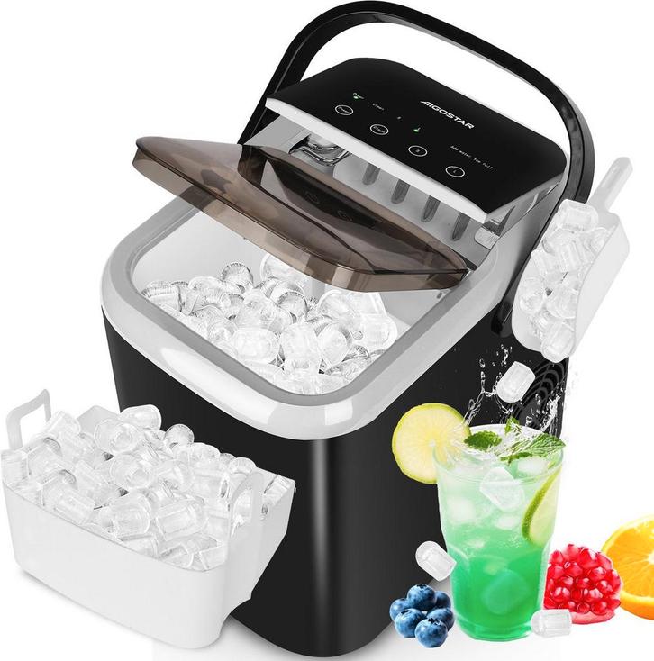 IJsblokjesmachine – 14kg/24 uur – IJsmachine - IJsblokjesmak, Huis en Inrichting, Overige Huis en Inrichting, Nieuw, Verzenden