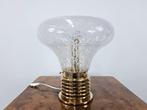 Tafellamp - Vintage tafellamp model Lampadina - Glas, Metaal