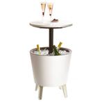 Keter Drankenkoeler Wit/Bruin Ø50cm 30 Liter (Tafels), Verzenden, Nieuw