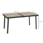 TRUUSK Tuintafel Balkontafel 145 X 85 Cm Eettafel Voor 6 Per, Verzenden, Nieuw
