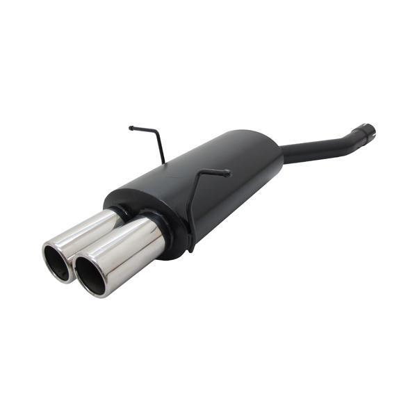 Uitlaat - Sport einddemper RVS - BMW E46 Touring, Auto-onderdelen, Uitlaatsystemen, Verzenden